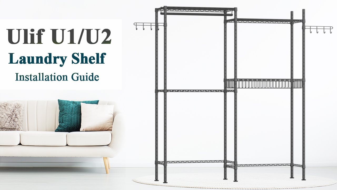 How to Install Ulif U1/U2 Laundry Shelf？