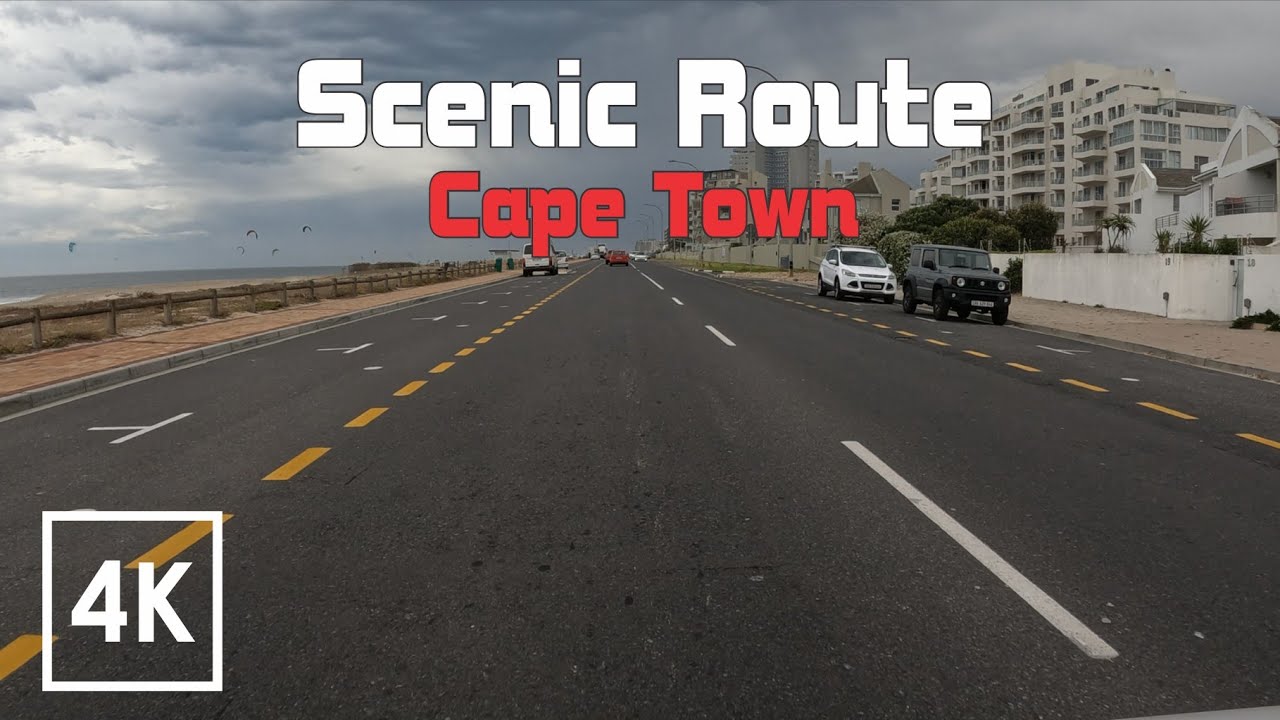 Scenic Route. Blouberg beach to Melkbos, Western Cape South Africa