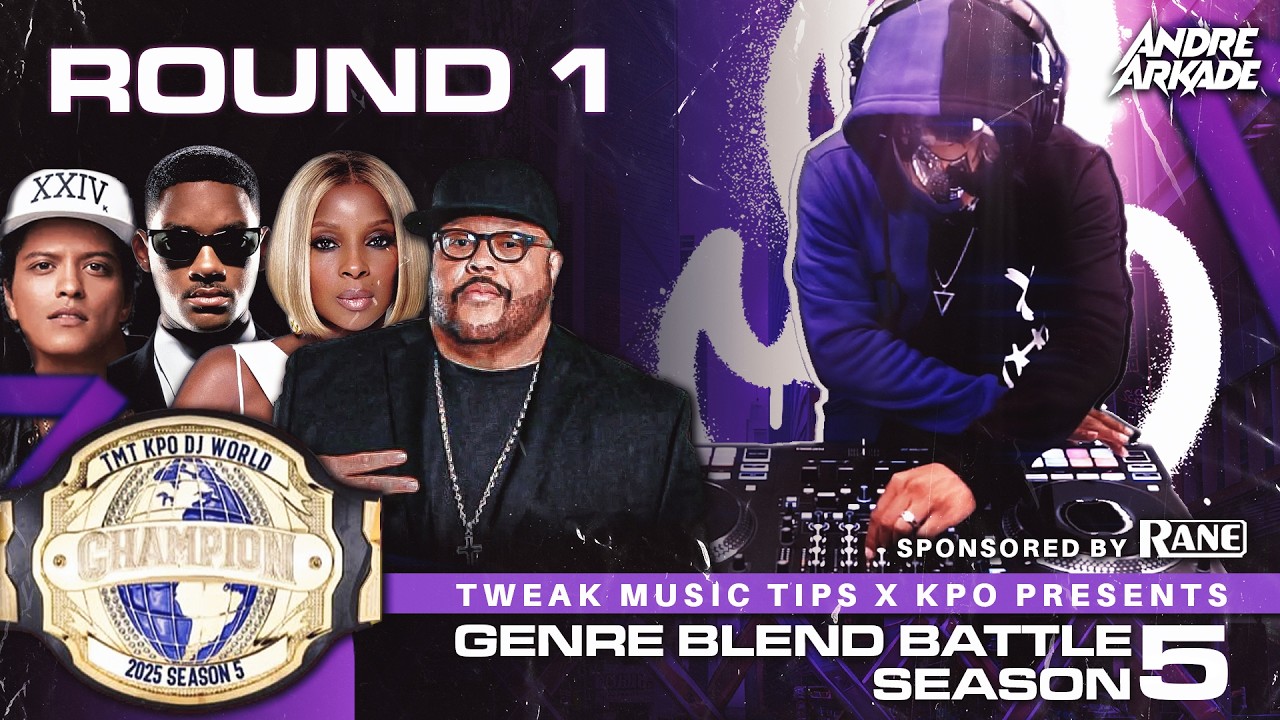 🔥 Tweak Music Tips Genre Blend Battle Round 1 | Andre Arkade | From Bruno Mars&hellip; to Fred Hammond?! 🤯