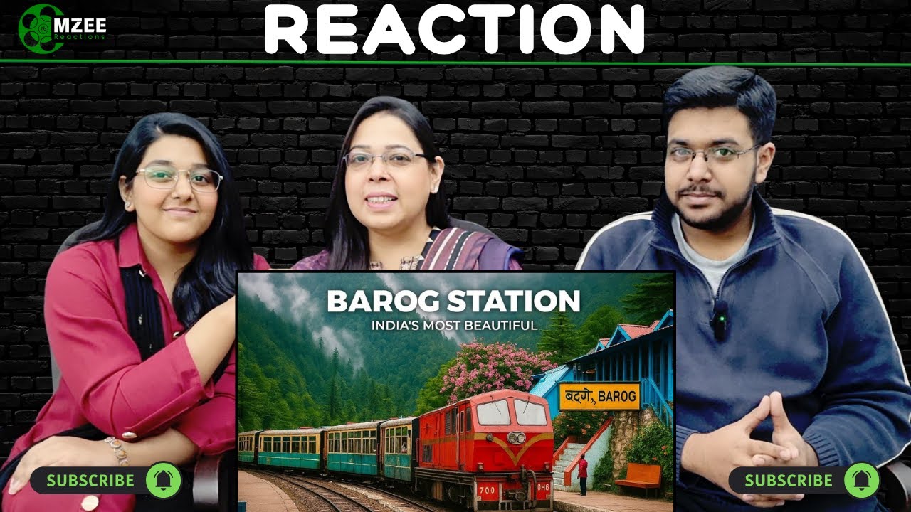 Barog: India's MOST BEAUTIFUL Railway Station in Himachal Pradesh | Reaction!
