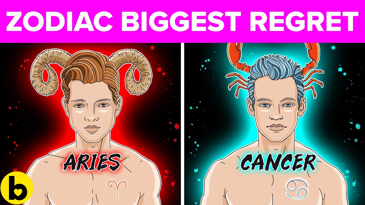 What You Regret Based On Your Zodiac Sign