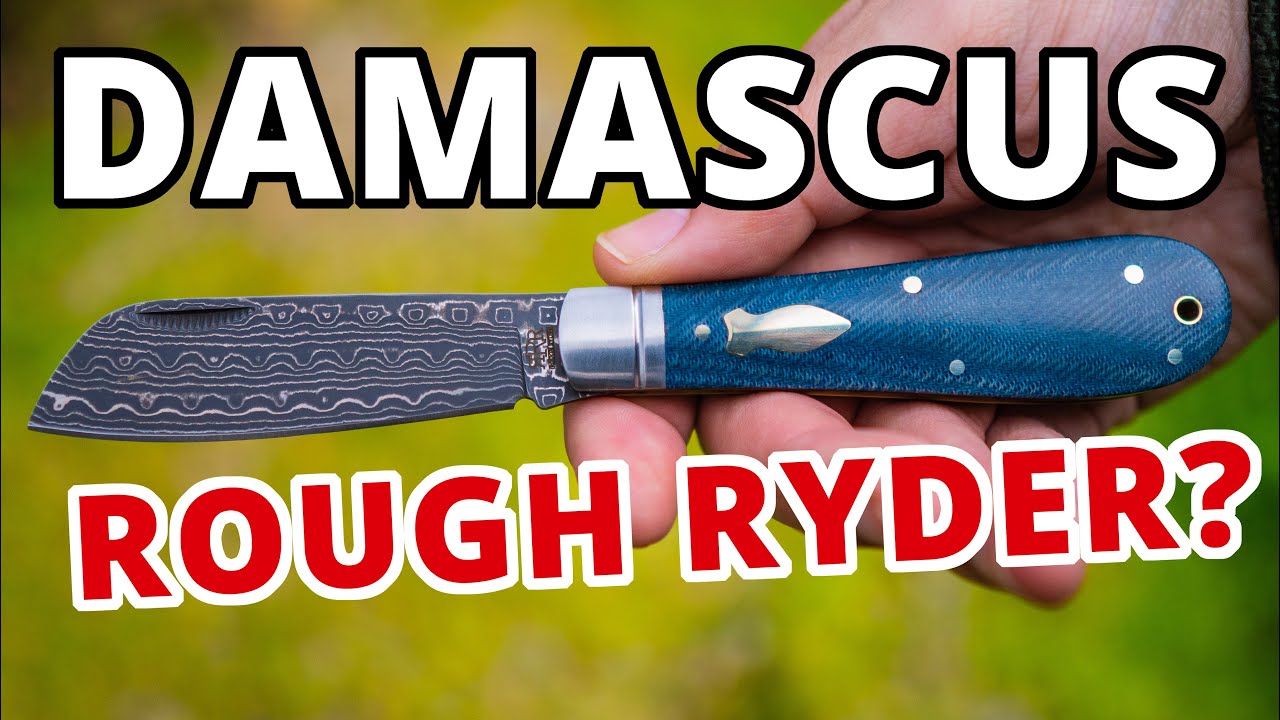 The Patriarch -  2023 Rough Ryder Reserve does Damascus!