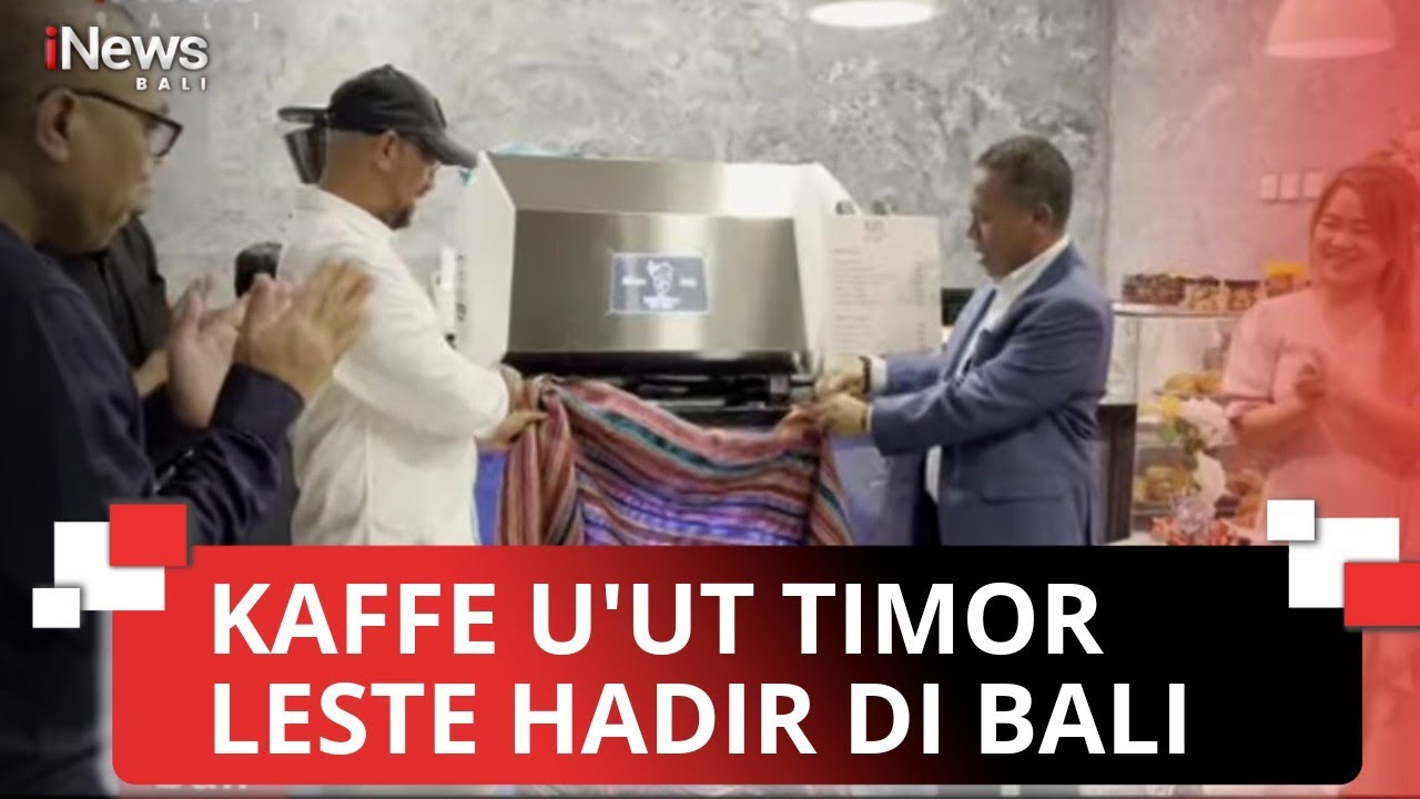 Pembukaan Gerai Kaffe U'UT Timor Leste Di Bali
