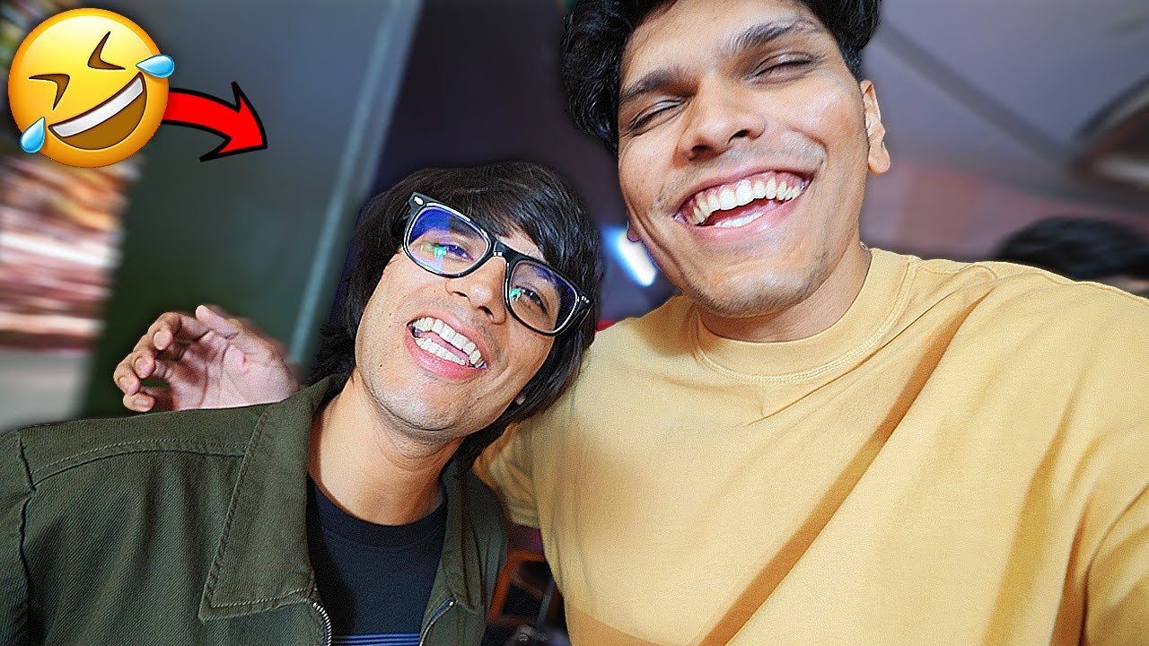 @souravjvlogs Mimicry in Front of Him 😂 at Airtel 5G Plus Launch 🔥