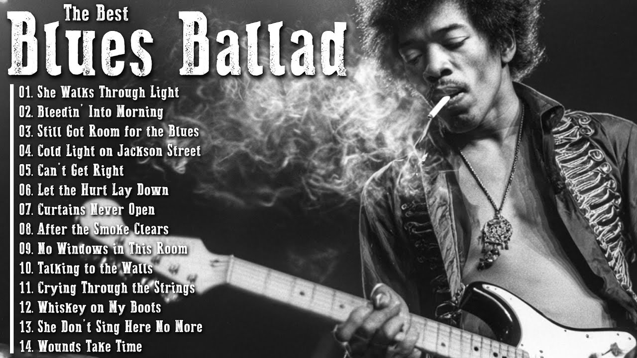 Classic Blues for Men – Best Old School Ballads – Soul, Smoke, and Guitar Power 🔥