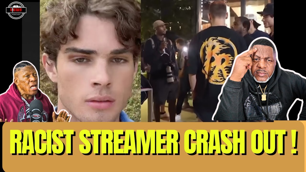 Racist Streamer Crash Out! Almost F!GHTS Blacks Going In Restaurant Using The N WORD!
