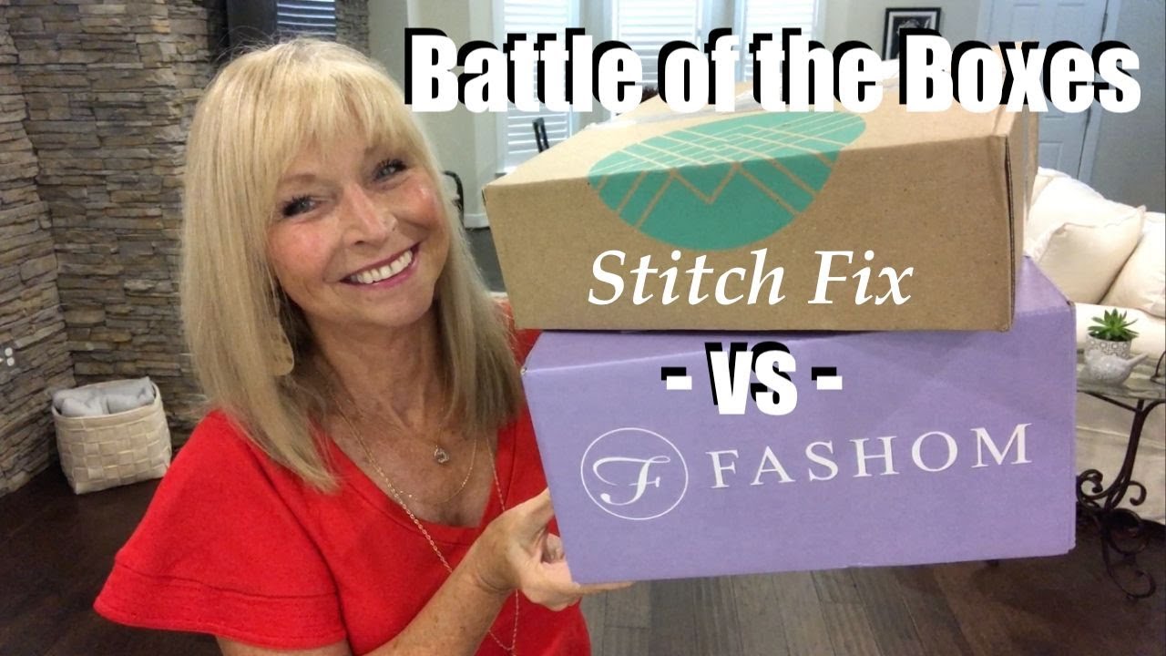 STITCH FIX vs FASHOM * Battle of The Boxes * Can you tell which items came from which box?