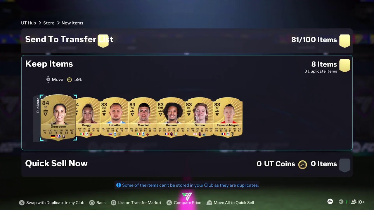FUT Champs 11 Wins Pack Opening EA FC 26 | PS5 India