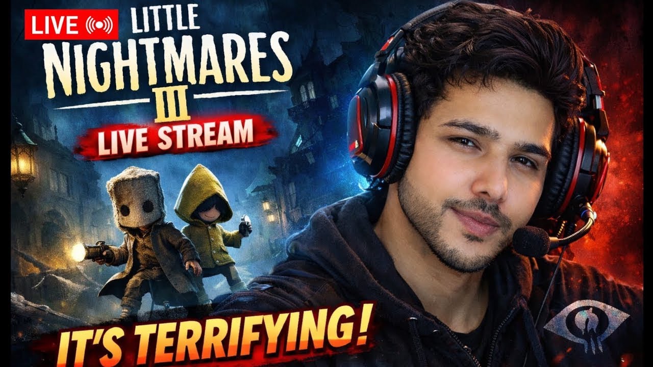 🌑 LITTLE NIGHTMARES 3 live ||PART 2  [4K UHD] (No Commentary) #daddygujjar #lastofus1