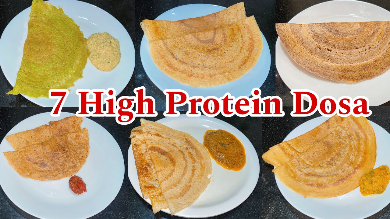 ಈ ದೋಸೆ ಡಯಟ್ ಇಂದ ಒಂದೇ ವಾರಕ್ಕೆ 5kg Weight loss ಆಗುತ್ತೆ | 7 High Protien Dosa Recipes for Weight loss