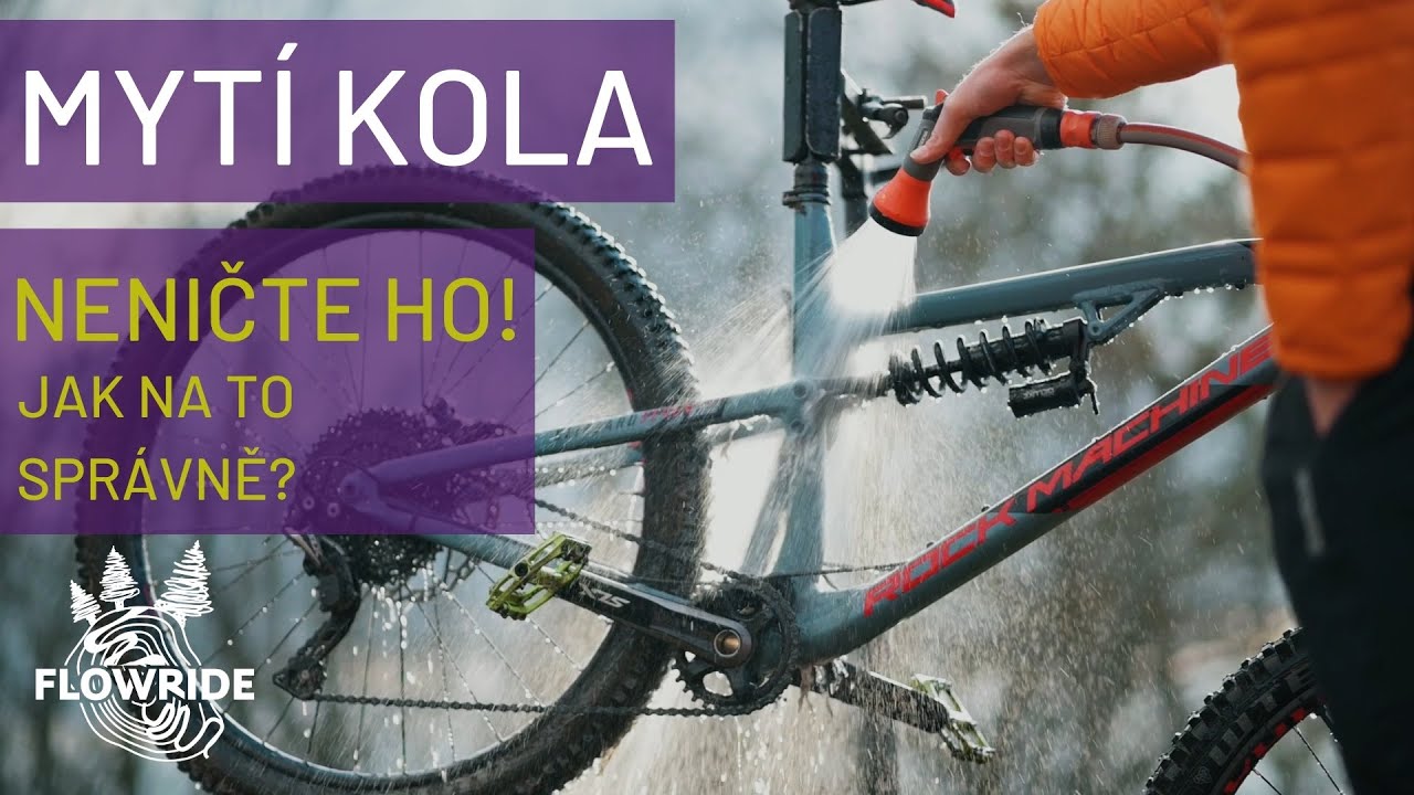 MYTÍ KOLA - NENIČTE SI HO! Jak kolo umýt správně.