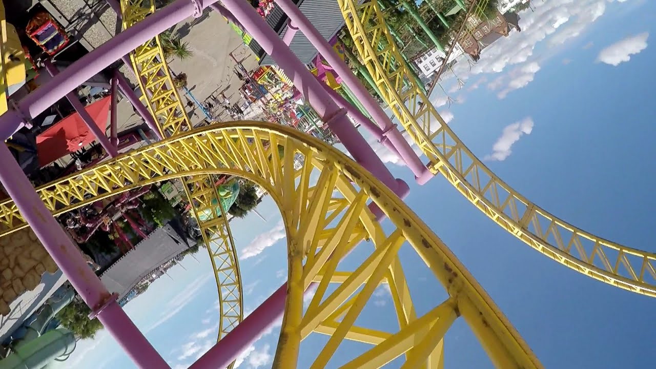 Rage front seat on-ride HD POV Adventure Island