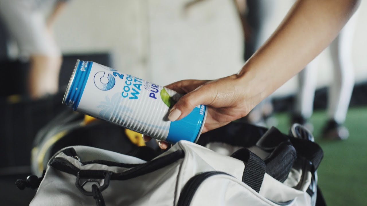 Working Out with C2O Coconut Water