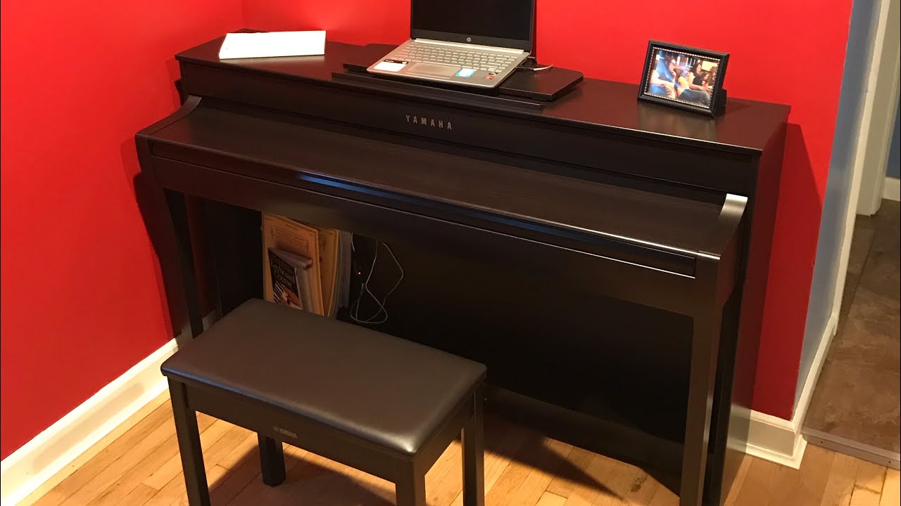Yamaha Clavinova CLP 735 (Rosewood) Unboxing
