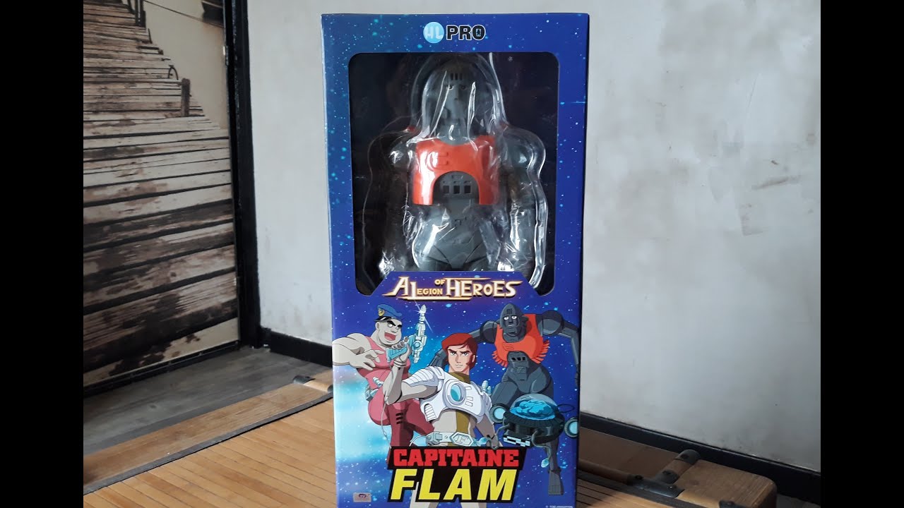 Crag, le Robot du Capitaine Flam - 43,5cm - HL Pro