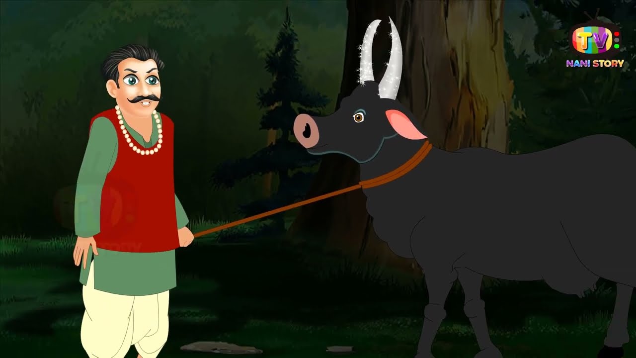 जादुई लम्बे सींग वाली काली गाय | jadui lambe singon wali kali gaay | Hindi kahaniya | moral stories