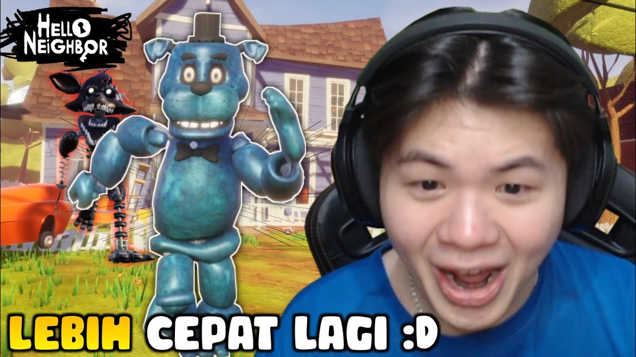 UDAH GAK MASUK AKAL SIH INI BERUANG BUSUK DAN FOXY!! | Hello Neighbor - Indonesia