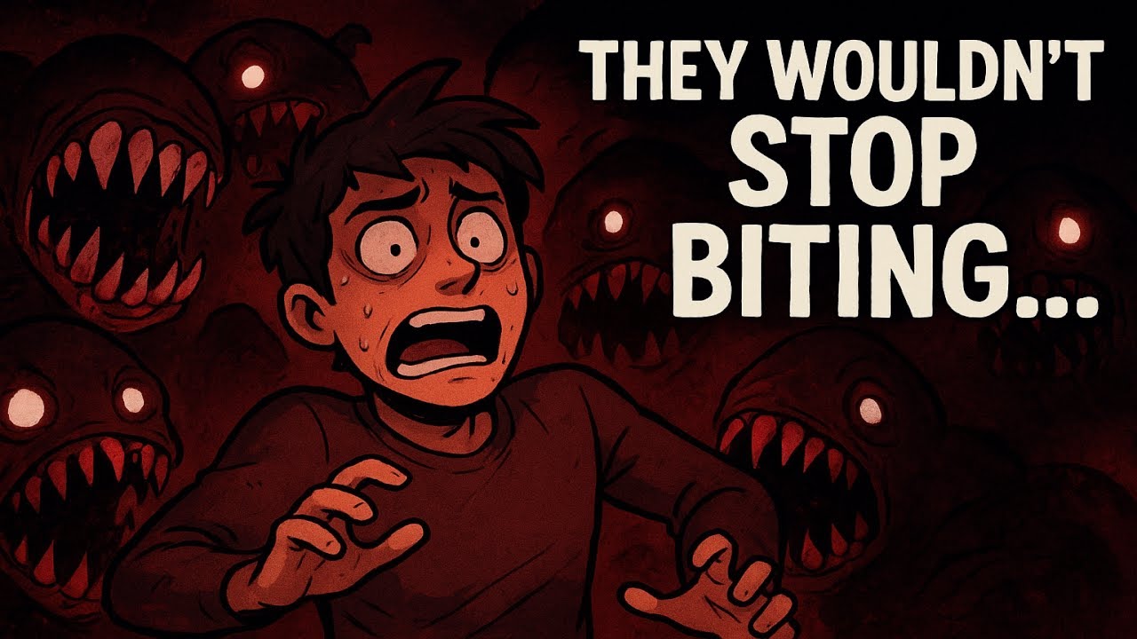 TEETH EVERYWHERE 😱 | Don’t Look Outside Horror