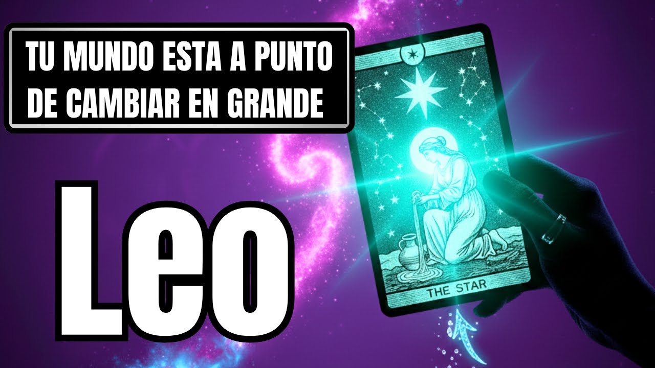LEO♌MAÑANA TU VIDA CAMBIA PARA SIEMPRE! MIRA ESTO ANTES DE QUE PASE