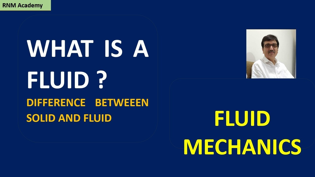 What is a fluid | Fluid Mechanics | RNM Academy
