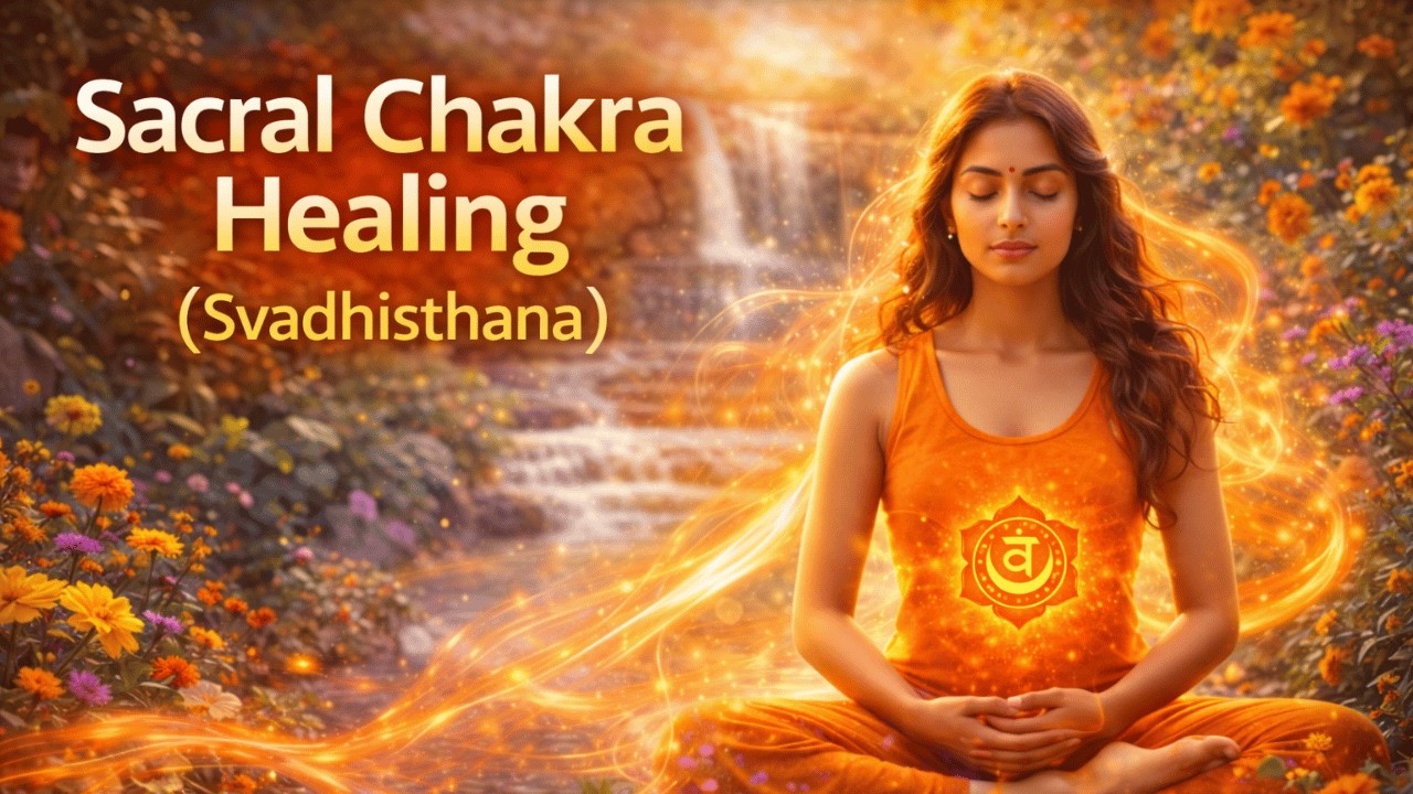 Sacral Chakra Healing Affirmations | Svadhisthana Chakra Activation for Creativity, Joy & Balance