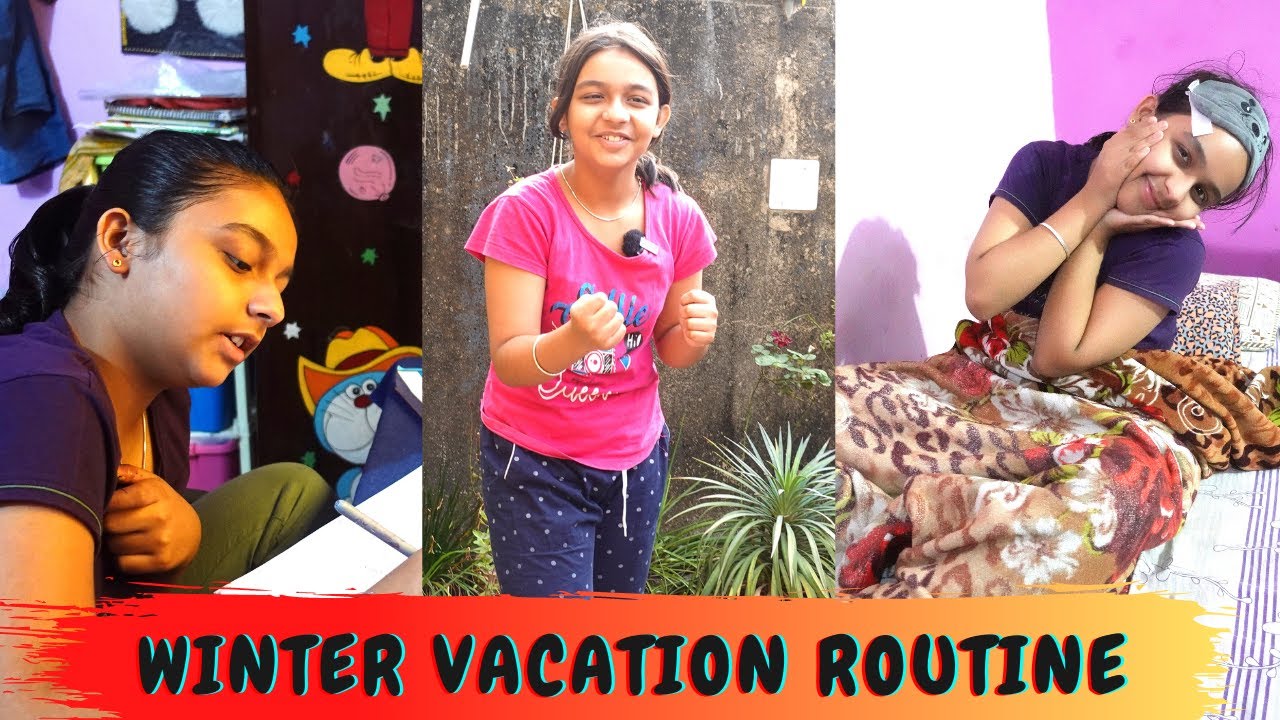 My Winter Vacation Daily Routine 2023 |#learnwithpriyanshi