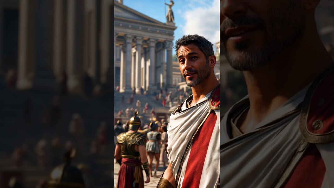 You just woke up as a Rich Ancient Roman.    