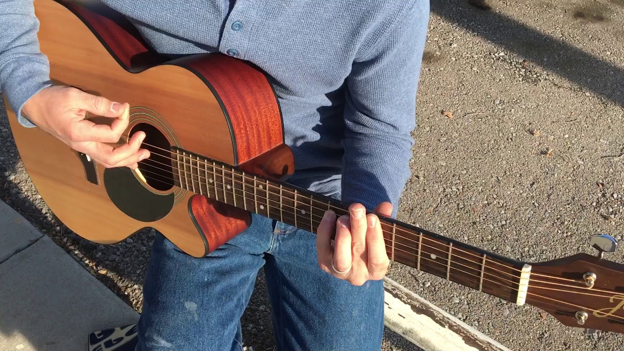 GG Allin - Bite It You Scum Acoustic Guitar Cover
