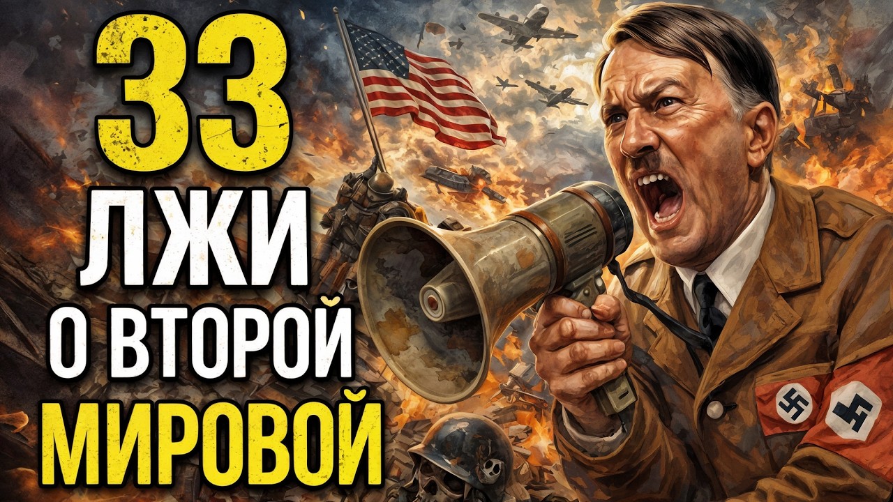 33 Лжи О Второй Мировой, В Которые До Сих Пор Верят Миллионы (2ч.)