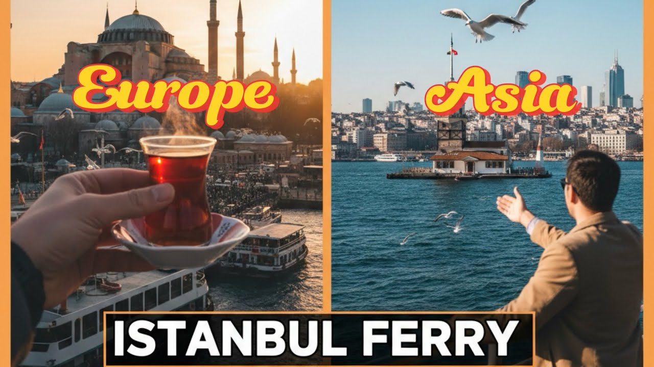 🌊 Crossing Continents: The Ultimate Bosphorus Ferry Vlog