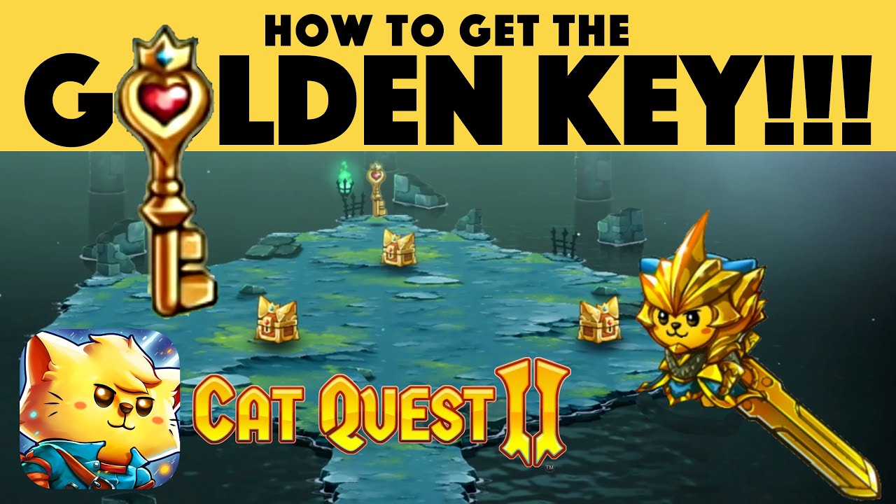 How To Get The GOLDEN KEY To Unlock All GOLDEN CHESTS!!! | Cat Quest II | Apple Arcade