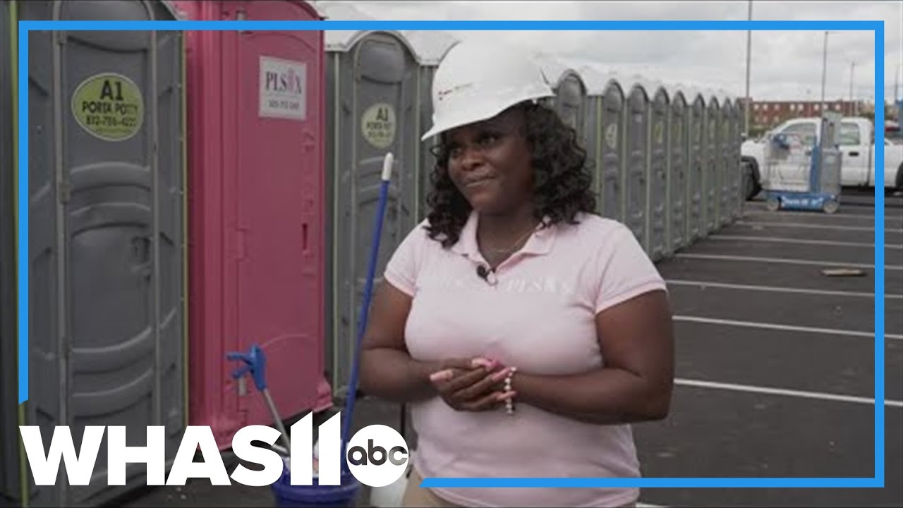 She's the Porta Potty Queen of Louisville who helped build Norton West Louisville Hospital