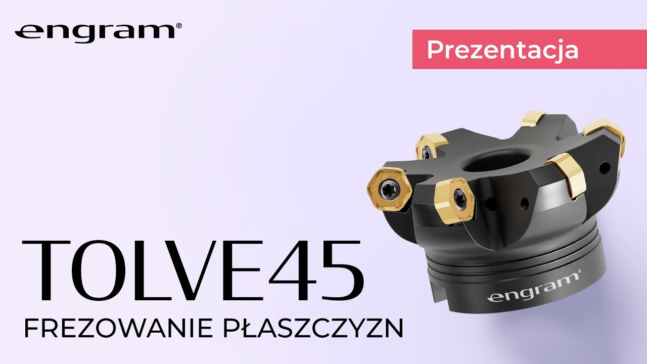 Maksymalna objętość usuwania wiórów? Głowica frezarska TOLVE.