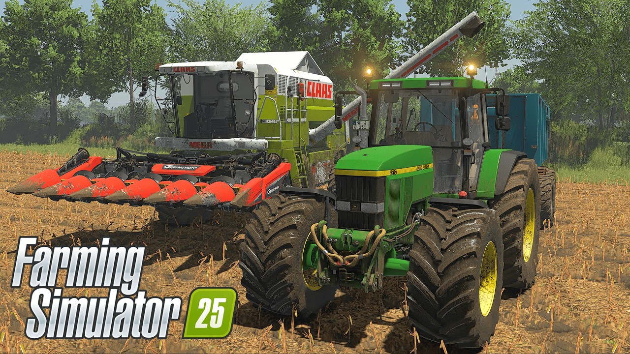 CLAAS Dominator CORN HARVEST in FS25! 🌽🚜| FS25 Gameplay