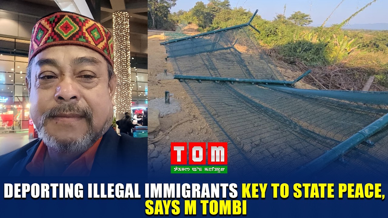 DEPORTING ILLEGAL IMMIGRANTS KEY TO STATE PEACE, SAYS M TOMBI