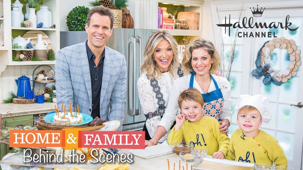 🎬 BEHIND THE SCENES AT HOME AND FAMILY -  HALLMARK CHANNEL - WITH CANDACE CAMERON BURE