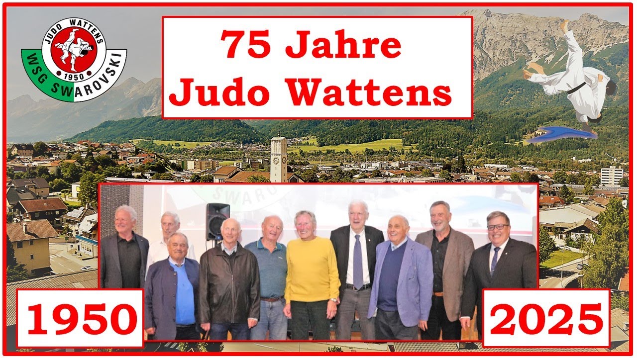 75 Jahre Judo Wattens -  Feier im Haus Marie Swarovski 2025