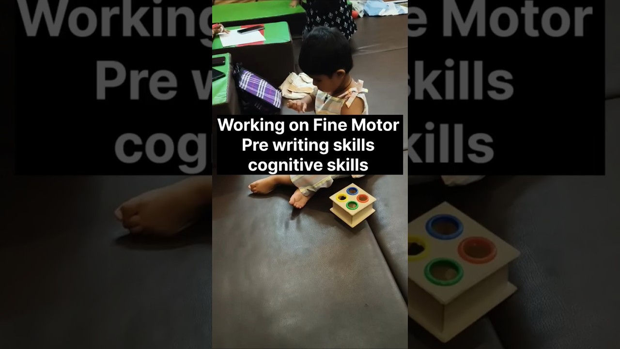 Occupational therapy for autism & ADHD ll cognitive skills ll activity daily living skilLs