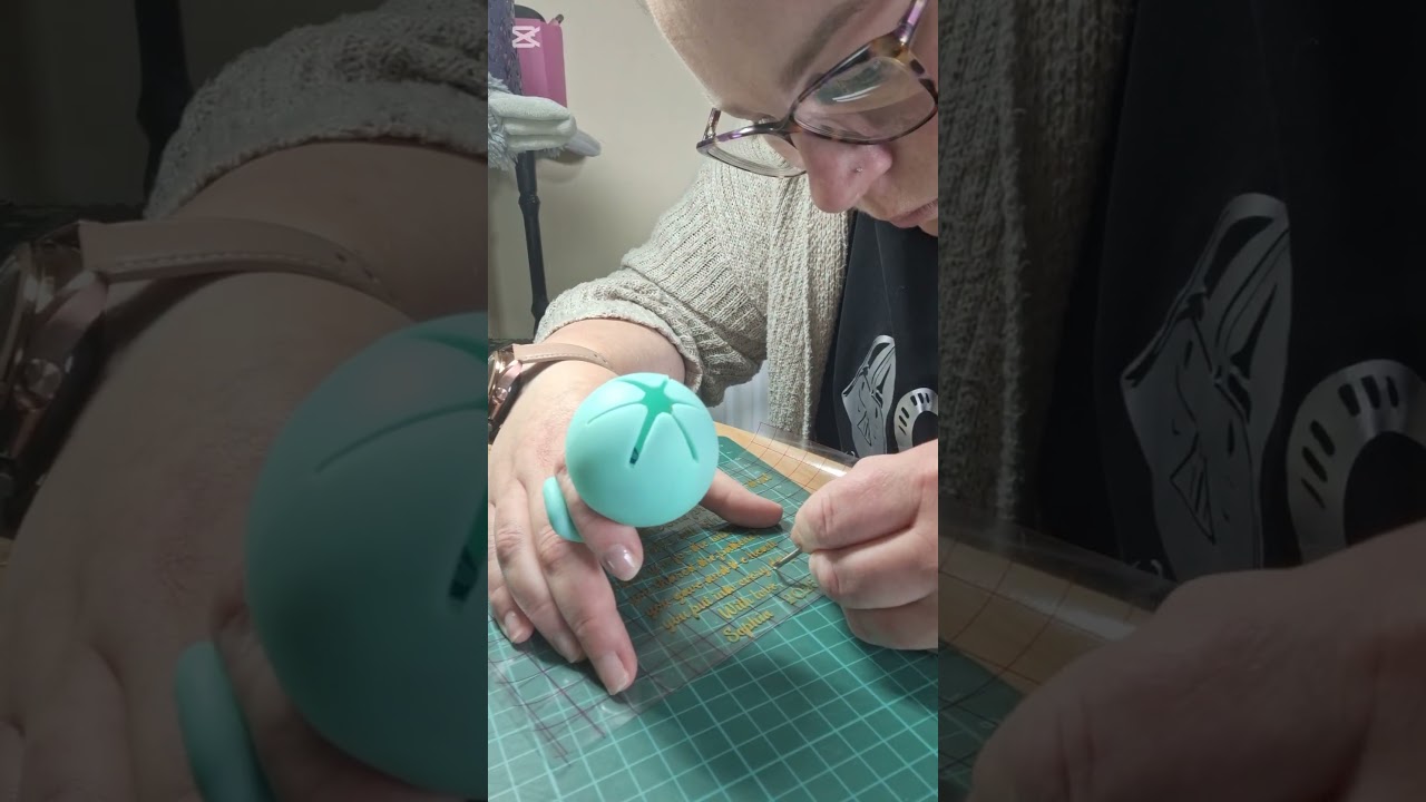 Vinyl quote frame ✨  