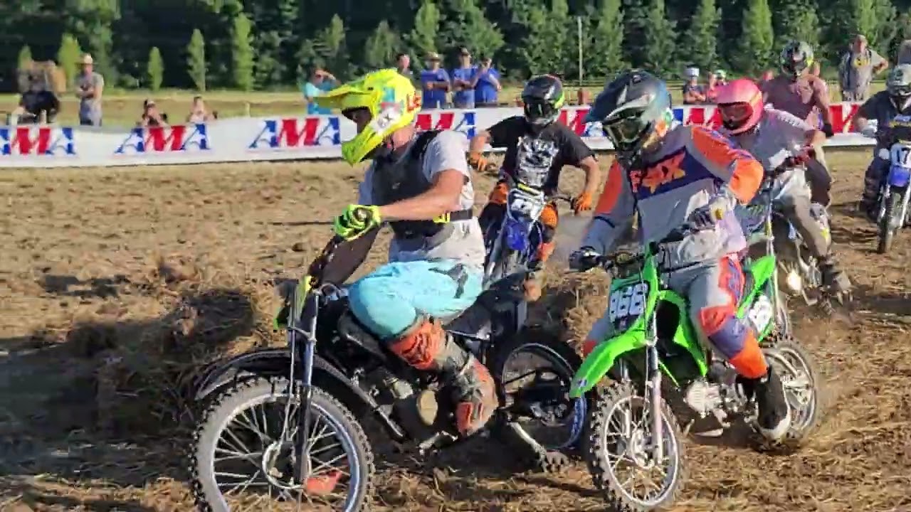 ADULT PITBIKE RACING AT MID OHIO 2021 AMA VINTAGE DAYS