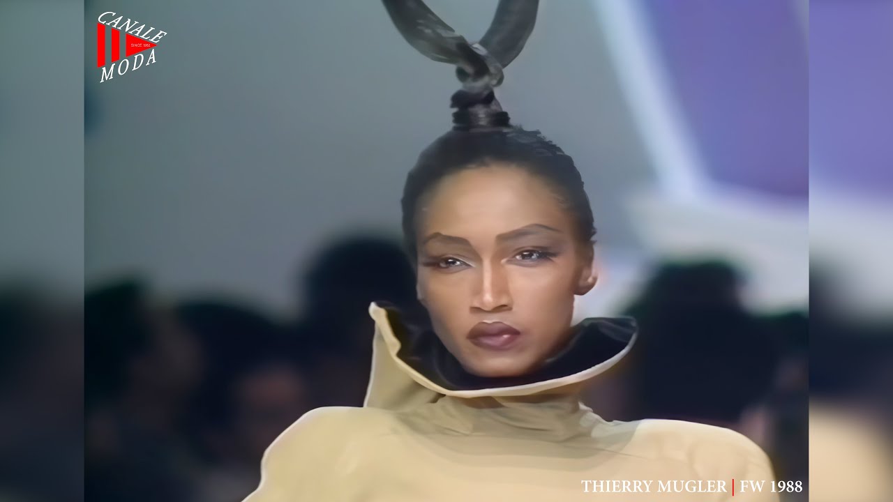 Коллекция Тьерри Мюглер Осень-Зима 1988 «Дьяволицы» Париж 4K - Canale Moda