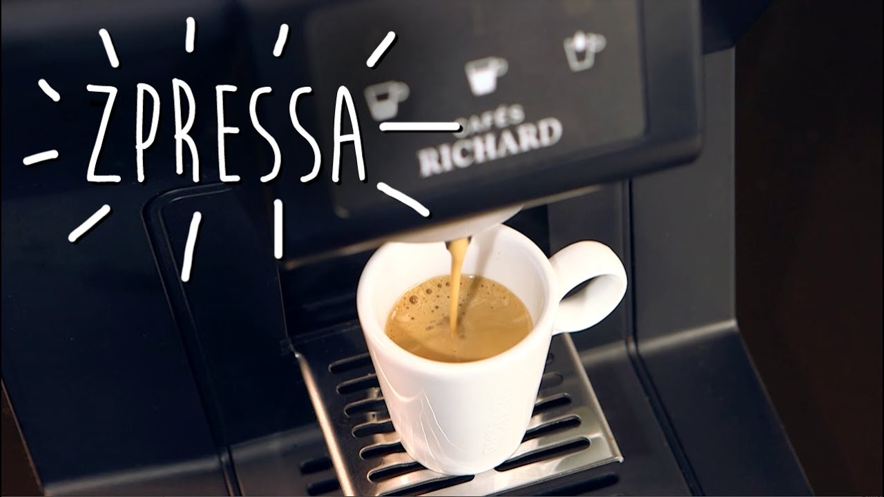 CAFÉS RICHARD - ZPRESSA, la qualité d'une machine à expresso pod en toute simplicité