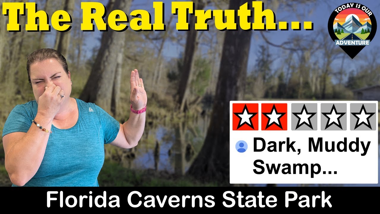 Отзыв о кемпинге в государственном парке Florida Caverns в Марианне, Флорида #недорогойкемпинг #з...