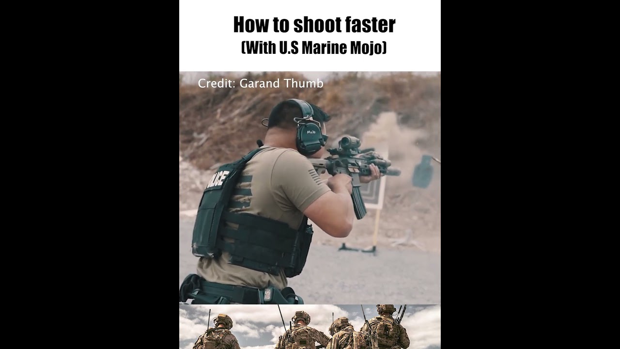 Garand Thumb vs Mojo - Who Can Shoot Faster?🇺🇲💥 