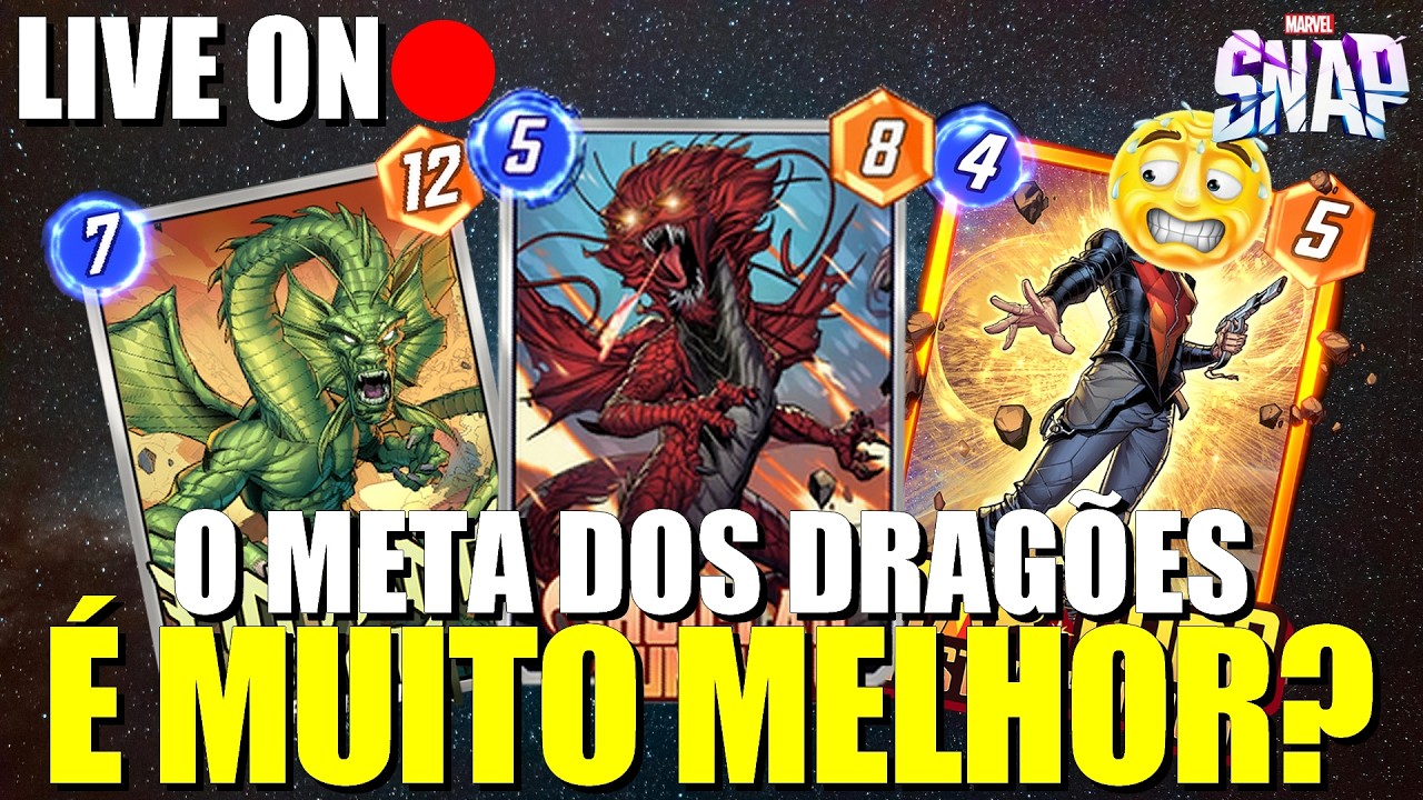 O META DOS DRAGÕES É MUITO MELHOR? | MARVEL SNAP |