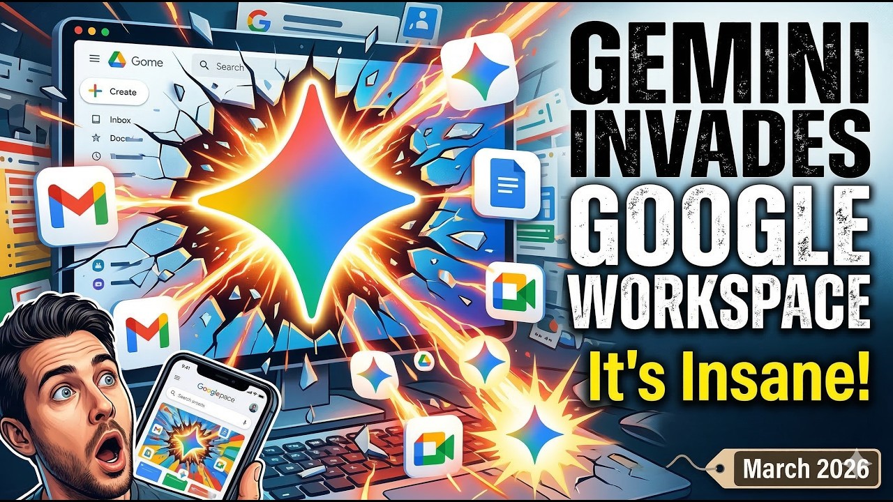 Google Workspace Apps Welcome Gemini: March 2026 #gemini #google #workspace #productivity