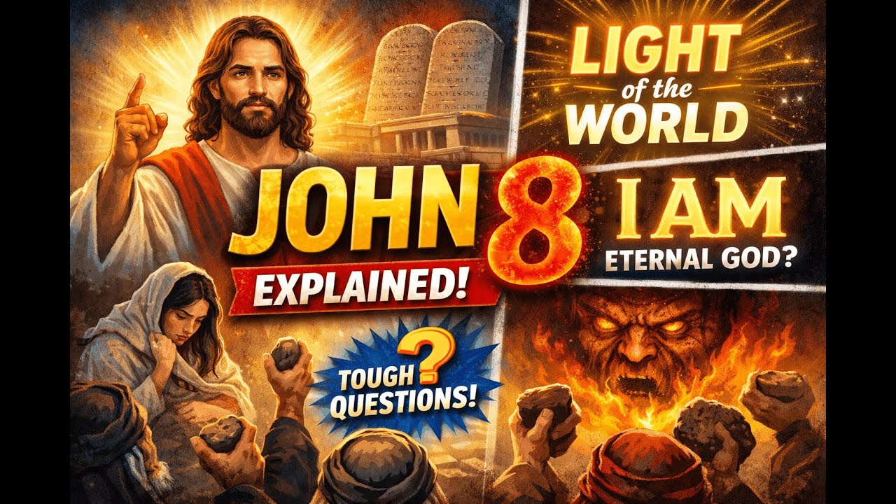 John 8 யோவான் 8  ஒரு தீவிர உரிமைக்கோரல்