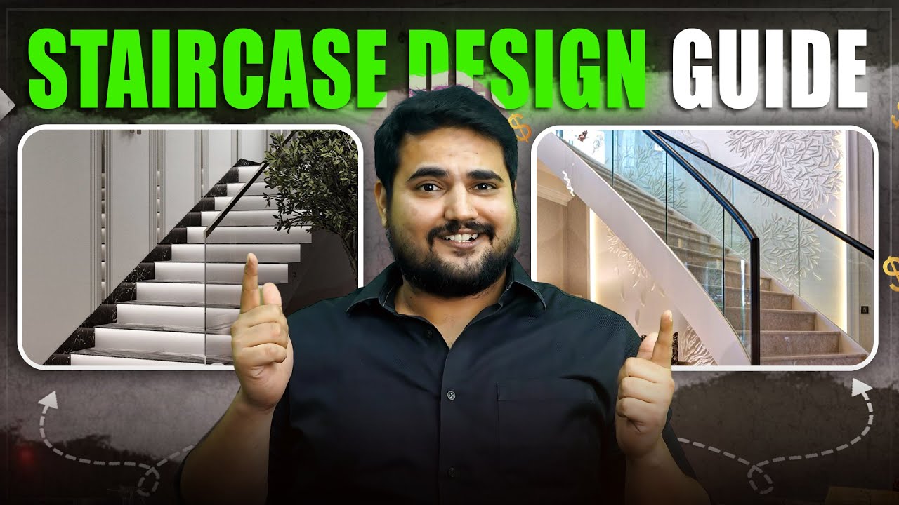 Before You Build a Staircase, Watch This! | Railing, Wall & Steps Design Guide👌🤩