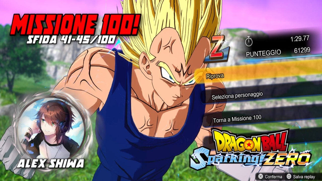 Dragon Ball: Sparking! Zero - Missione 100 (Grado Z) - Sfida 41-45/100