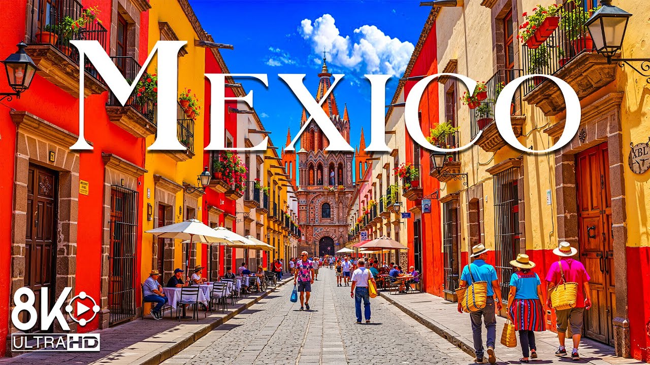 Wonders of Mexico | Discover Mayan Ruins, Colonial Towns and Traditions | Travel 8K UHD Video